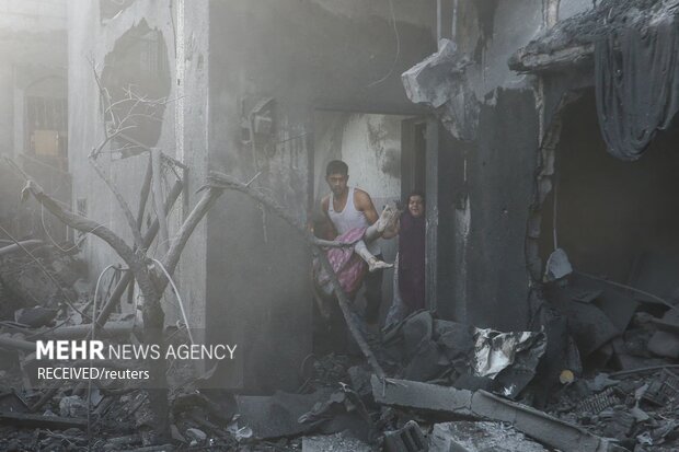 یک هفته جنایت در غزه