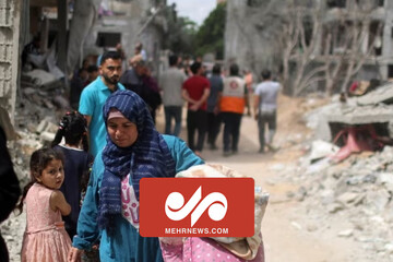 اعزام اولین کمک‌های انسانی در پی آتش بس چند ساعته به نوار غزه