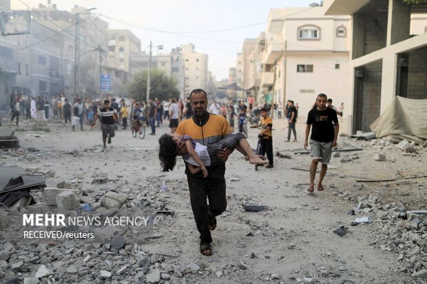 جدیدترین آمار شهیدان و مجروحان حملات تل آویو به غزه