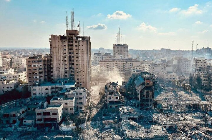 ادعای دروغین صهیونیست‌ها درباره بمباران زیرساخت‌های حماس+ فیلم