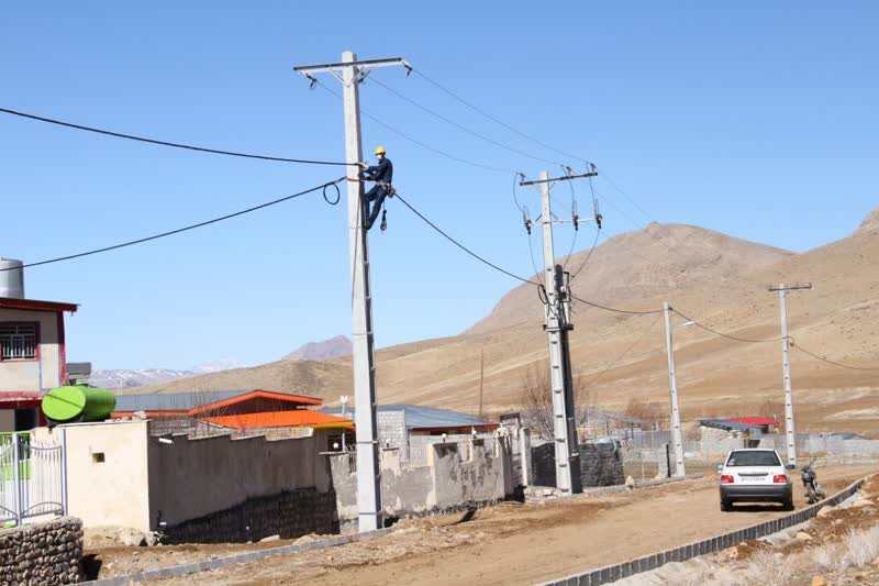 اصلاح و بهینه سازی شبکه‌های برق رسانی در ۹۵ روستا