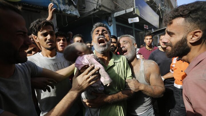 روزانه ۱۰۰کودک فلسطینی در غزه به شهادت می‌رسد/یکه تازی کودک‌کش‌ها