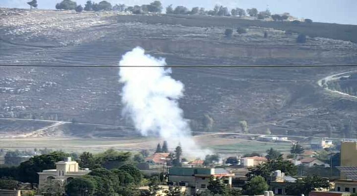 شلیک موشک جدید به سمت صهیونیست‌ها/ درگیری شدید در مرز لبنان+فیلم