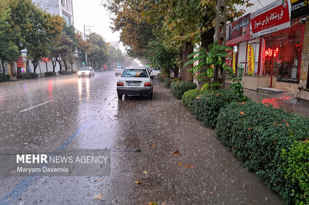 پیش‌بینی بارش باران برای آسمان لرستان