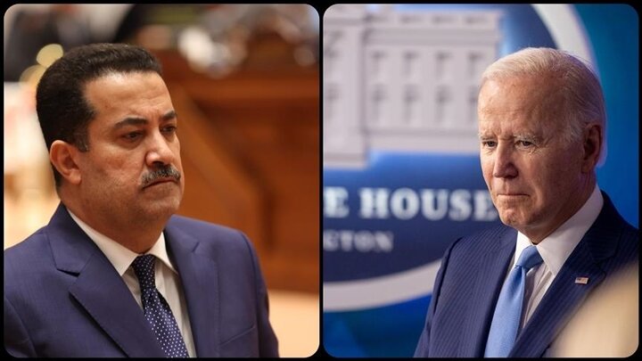 «بایدن» و نخست‌وزیر عراق گفت‌وگو کردند