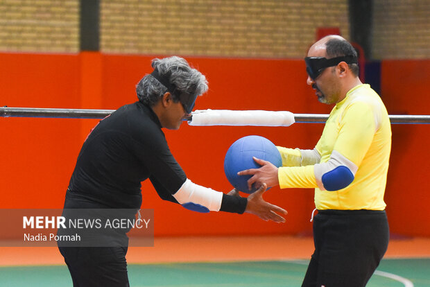 مسابقات گلبال ویژه نابینایان