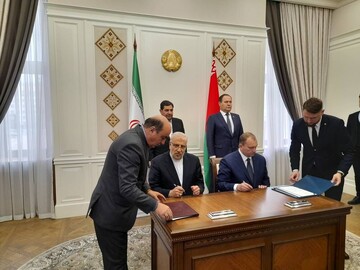 Iran, Belarus sign oil cooperation document