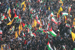 Pro-Gaza rally in Tehran