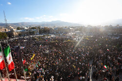Hemedan'da Siyonist Rejim karşıtı protesto gösterisi