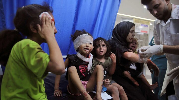 تمام قربانیان حمله صهیونیست‌ها به بیمارستان غزه «غیرنظامی» بودند