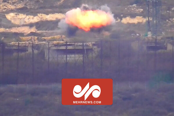 VIDEO: Moment when Hezbollah missile destroyed Israeli tank