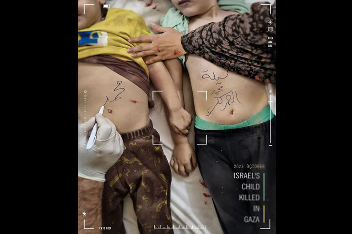 واکنش‌هایی به جنایت رژیم غاصب در غزه/ دوطفلان اسلام در خون