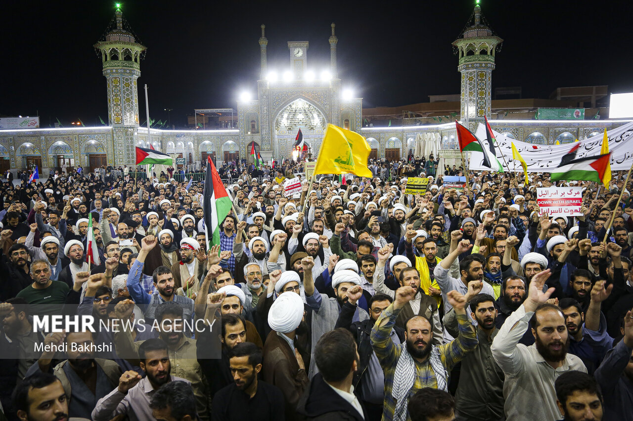 İran'da Siyonist Rejim karşıtı protestolar