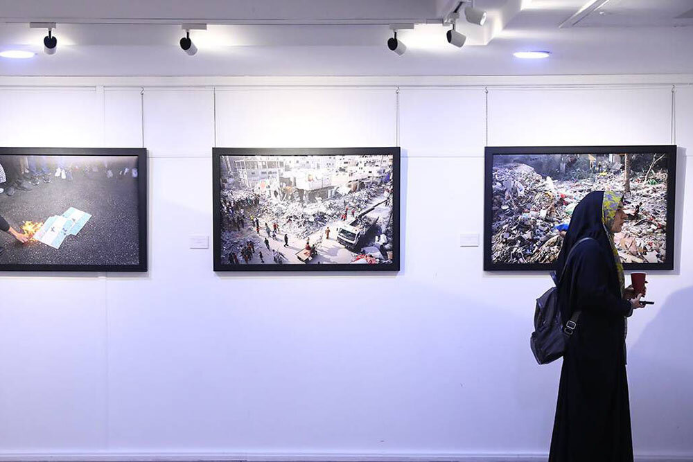 «با طوفان الاقصی تا روز آخر» افتتاح شد/ نمایشگاهی که پایان ندارد