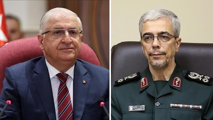 Top Iran, Turkey military officials discuss Gaza developments