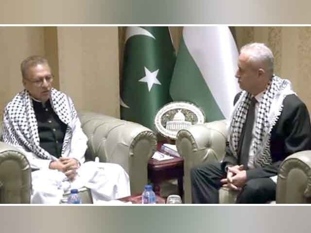  پاکستان ہمیشہ فلسطین کے ساتھ کھڑا رہے گا، صدر ڈاکٹر عارف علوی