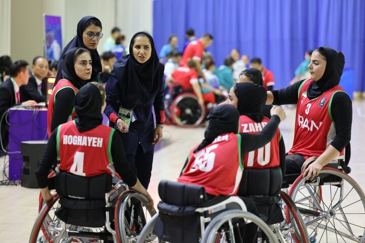 تیم ملی بسکتبال با ویلچر بانوان ایران برابر تایلند شکست خورد