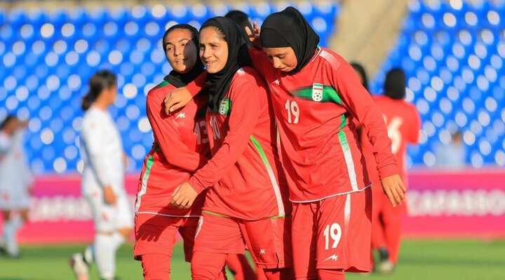 تمجید سایت کنفدراسیون فوتبال آسیا از  تیم دختران ایران