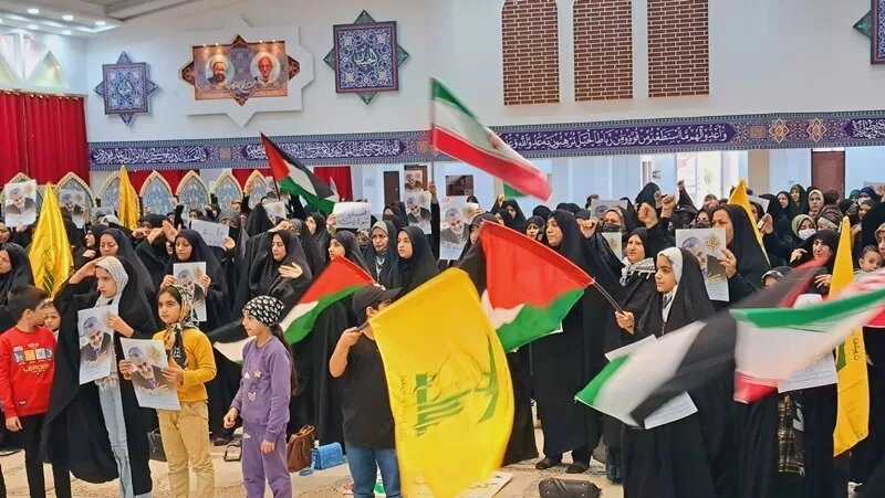 تجمع مادران یاسوجی در حمایت از زنان و کودکان غزه برگزار شد