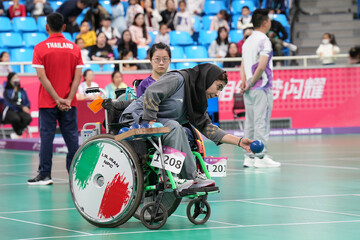 شکست ظریفه احمدی مقابل ورزشکار هنگ کنگ در مسابقات بوچیا