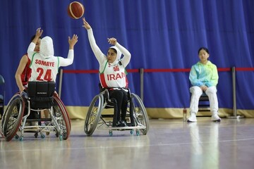 شکست تیم ملی بسکتبال باویلچر بانوان ایران برابر چین