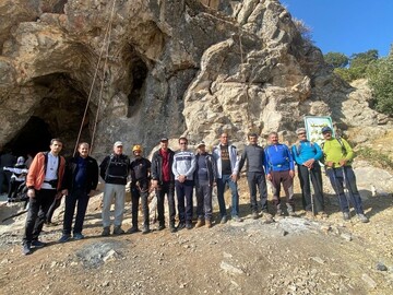 دیواره سنگ‌نوردی طبیعی در کامیاران افتتاح شد