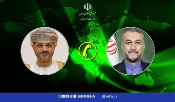 تاکید وزرای خارجه ایران و عمان بر مخالفت با کوچ اجباری فلسطینیان