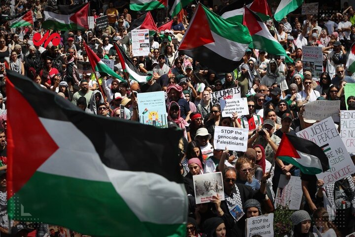 VIDEO: London Pro-Palestine rally
