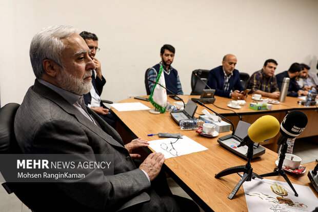 دکتر محمدحسن رجبی دوانی در نشست خبری اولین همایش ملی هیئت حضور دارد