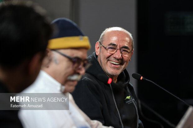کمال تبریزی کارگردان سینما در چهلمین جشنواره بین المللی فیلم کوتاه تهران حضور دارد