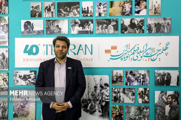 محمد خزاعی رییس سازمان سینمایی در چهلمین جشنواره بین المللی فیلم کوتاه تهران حضور دارد