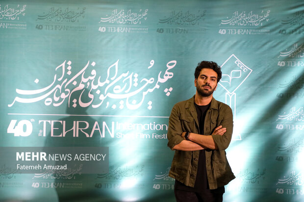 محمد رسول صفری بازیگر سینما در چهلمین جشنواره بین المللی فیلم کوتاه تهران حضور دارد