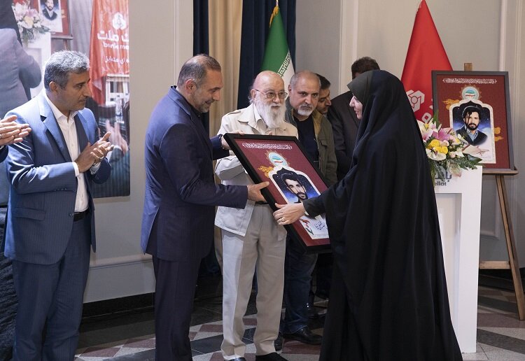 نامگذاری رسمی کوچه شهدای بانک ملت با حضور رییس شورای شهر تهران