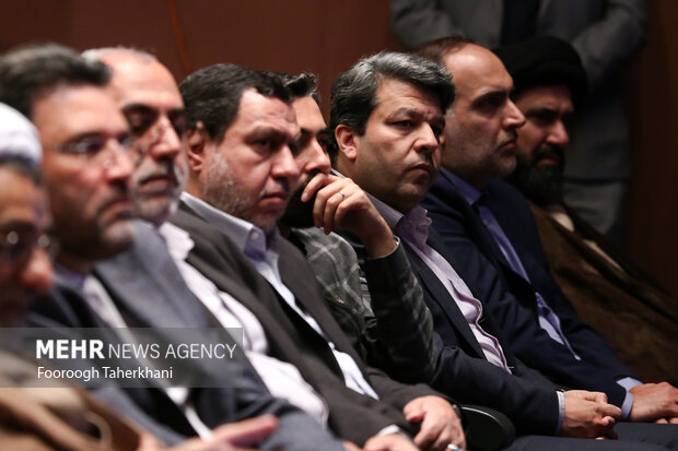 محمد خزائی رئیس سازمان سینمایی درمراسم نشست مدیران وزارت فرنگ و ارشاد حضور دارد