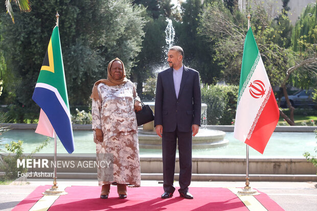 Top Iranian, South African diplomats meet in Tehran
