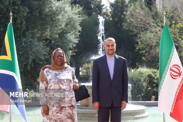 Top Iranian, South African diplomats meet in Tehran
