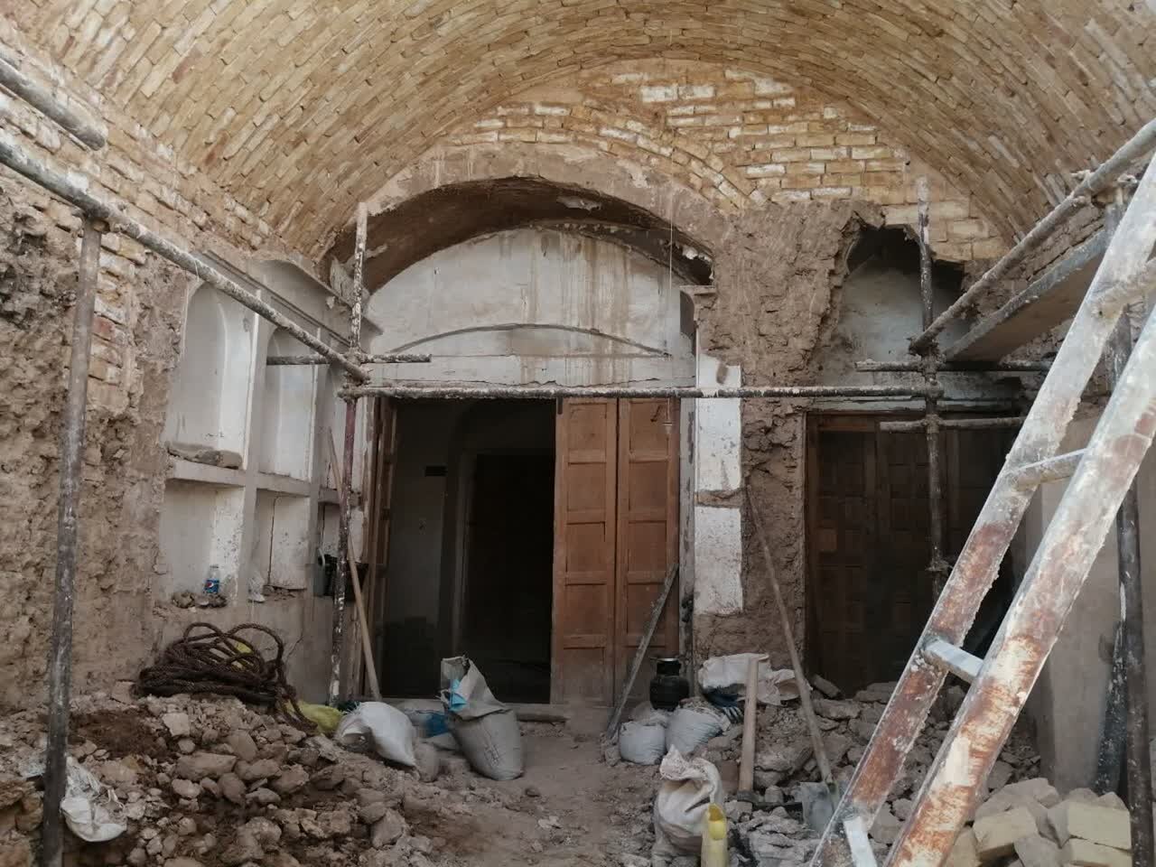 مرمت بازار تاریخی نائین آغاز شد