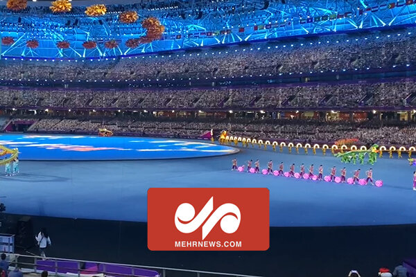 حال و هوای محل برگزاری مراسم افتتاحیه بازیهای پاراآسیایی هانگژو