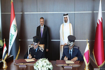 وزیران کشور عراق و قطر تفاهمنامه امنیتی در دوحه امضا کردند