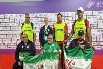 هر سه مدال پرتاب دیسک مردان به ایران رسید