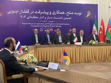 Iran FM urges for promoting cooperation, peace in Caucasus