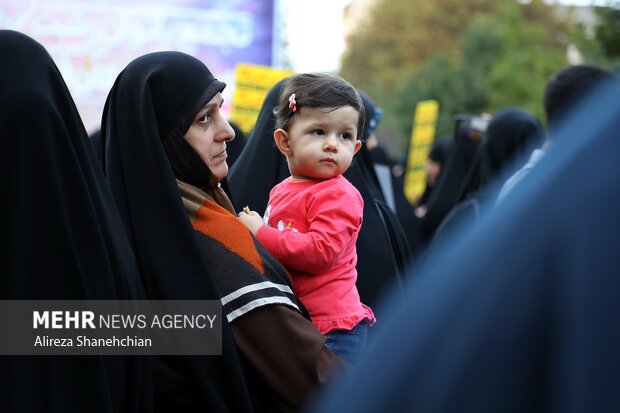İranlı annelerden Gazze'ye destek