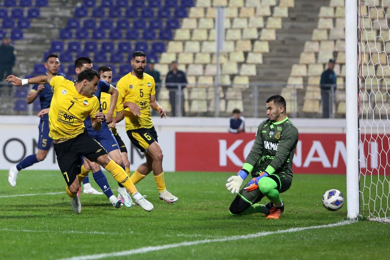 سه گل سپاهان برای سه امتیاز سوغات از ازبکستان