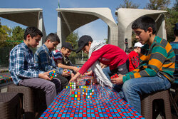 Third event of Iran Rubik Arman center supporting Palestinian