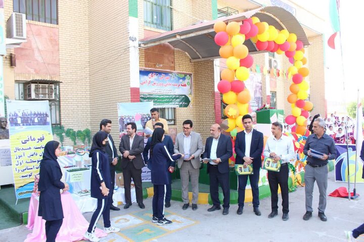 المپیاد ورزشی درون مدرسهای منطقه «شبانکاره» برگزار شد