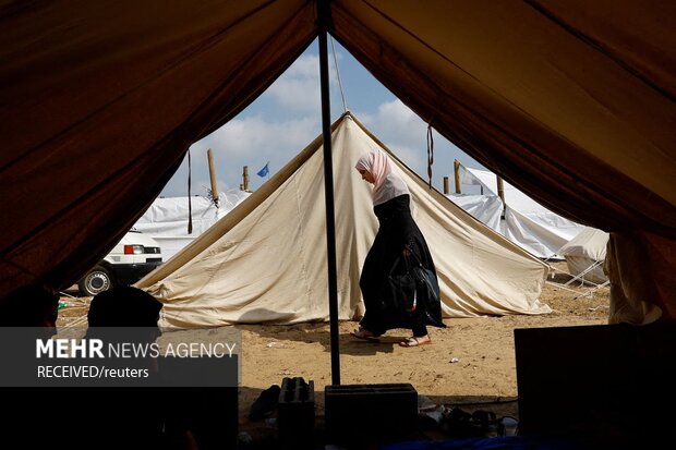 کمبود پناهگاه برای مردم بی‌پناه غزه