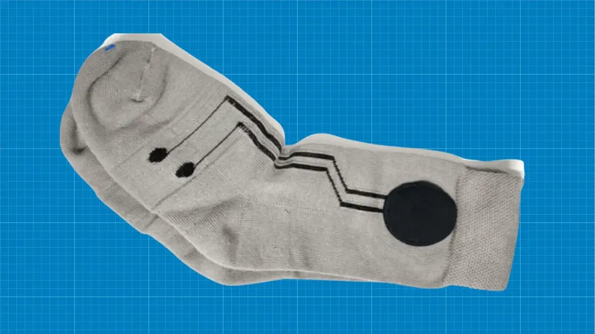 جوراب‌های هوشمند اضطراب بیماران را ردیابی می‌کند