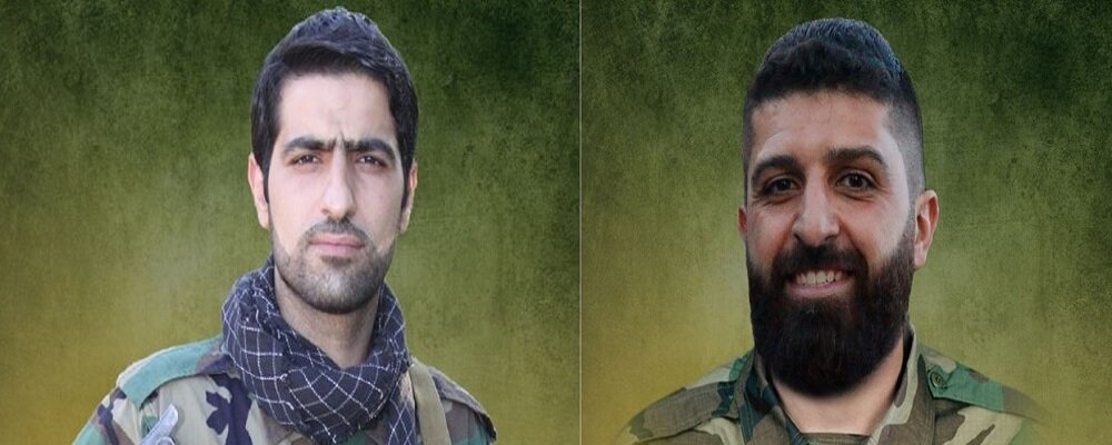 ۲ تن از رزمندگان حزب‌الله به شهادت رسیدند