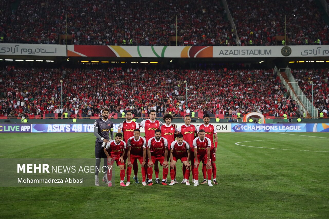 برتری یک نیمهای پرسپولیس برابر استقلال