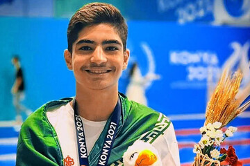 نوجوان ایرانی در پاراشنای ۵۰ متر آزاد به مدال نقره رسید